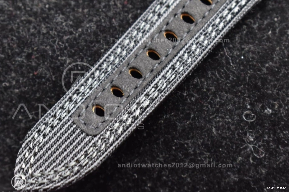 Mike Nylon 1:1 Black Strap on VSF 996 Black Horn Edition PAM984 P.9010 FastDry Clone Best Submersible Dial 0210